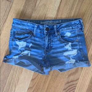 American Eagle Distressed Shorts